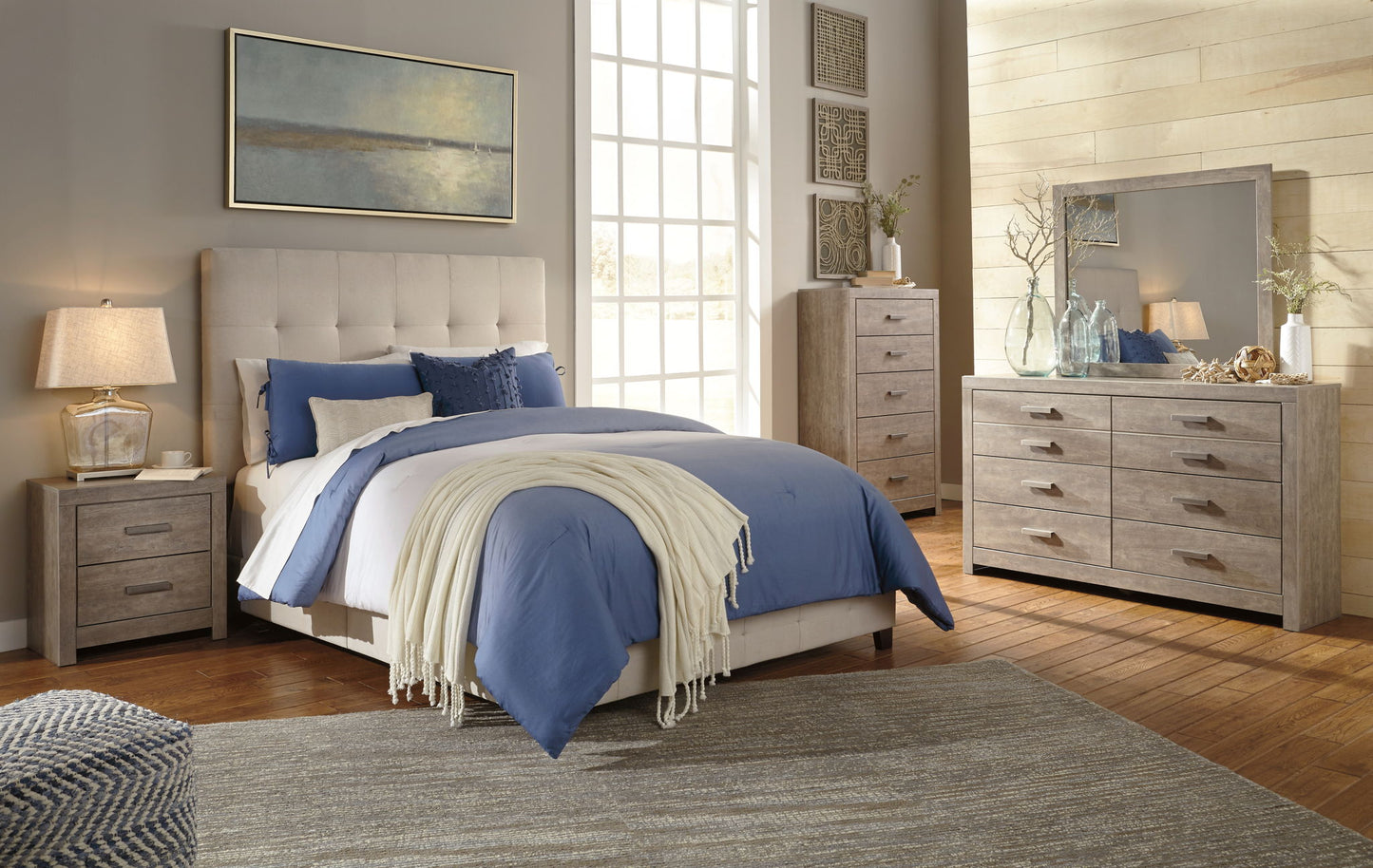 Culverbach - Five Drawer Chest - Gray - Hornell Furniture Outlet