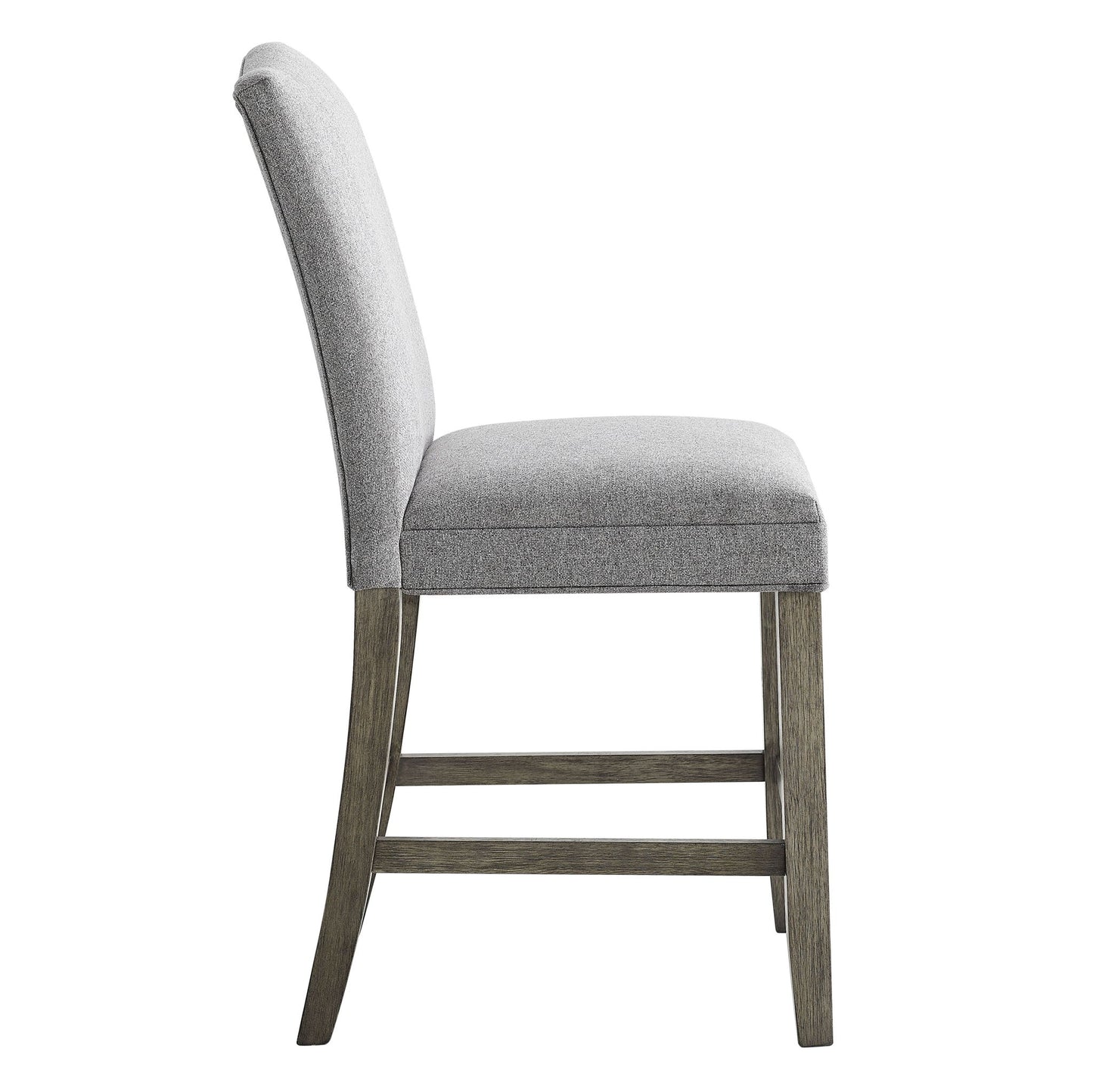 Grayson - Counter Chair - Gray / Light Brown - Hornell Furniture Outlet