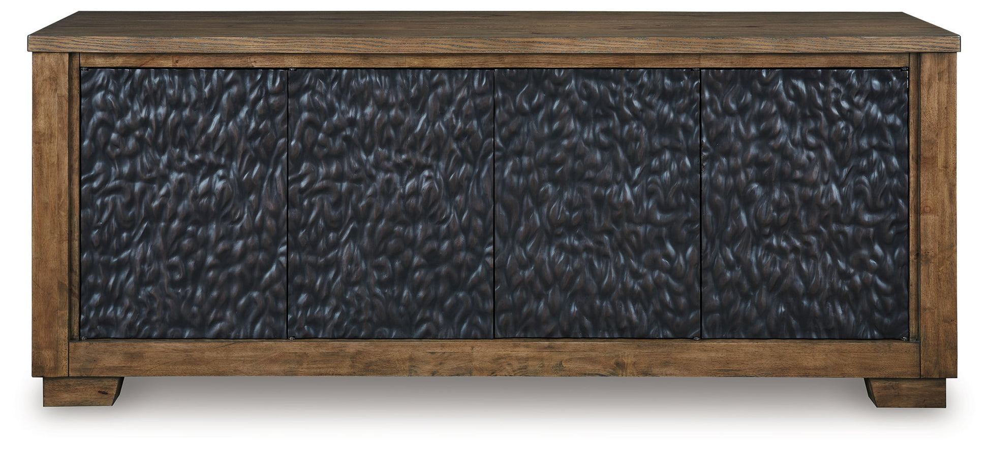Rosswain - Warm Brown - Extra Large TV Stand - Hornell Furniture Outlet