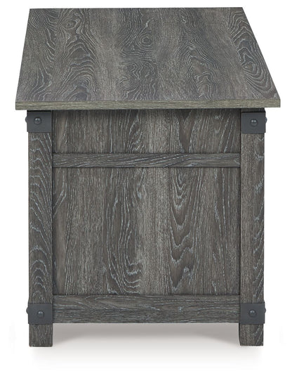 Freedan - Rect Lift Top Cocktail Table - Grayish Brown - Hornell Furniture Outlet