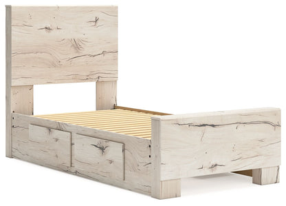 Lawroy - Panel Bed With Storage - Hornell Furniture Outlet