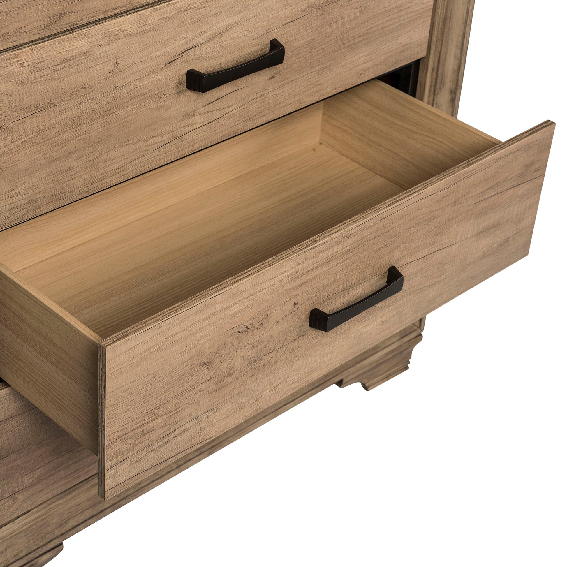 Sun Valley - 5 Drawer Chest - Light Brown - Hornell Furniture Outlet