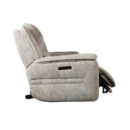 Clayton - Loveseat With Console P3 & ZG - Galactic Parchment - Hornell Furniture Outlet