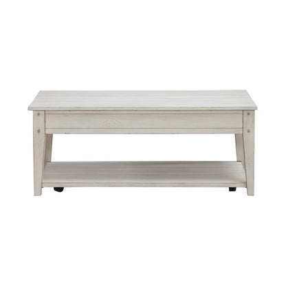 Lake House - Lift Top Cocktail Table - Hornell Furniture Outlet