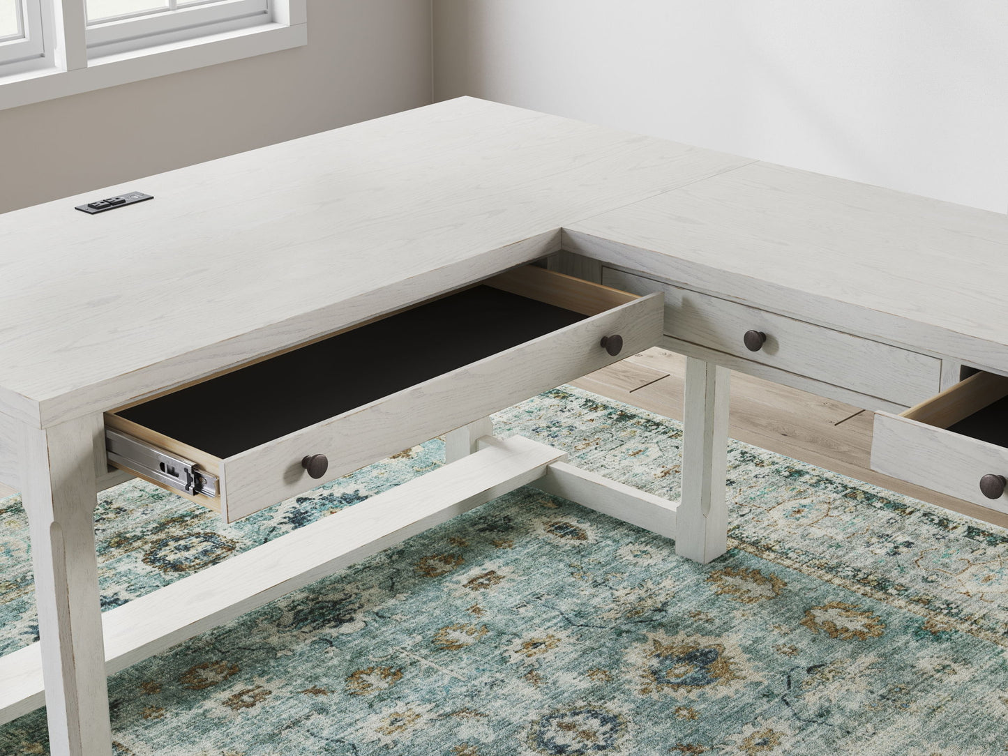 Robbinsdale - Home Office Desk - Hornell Furniture Outlet