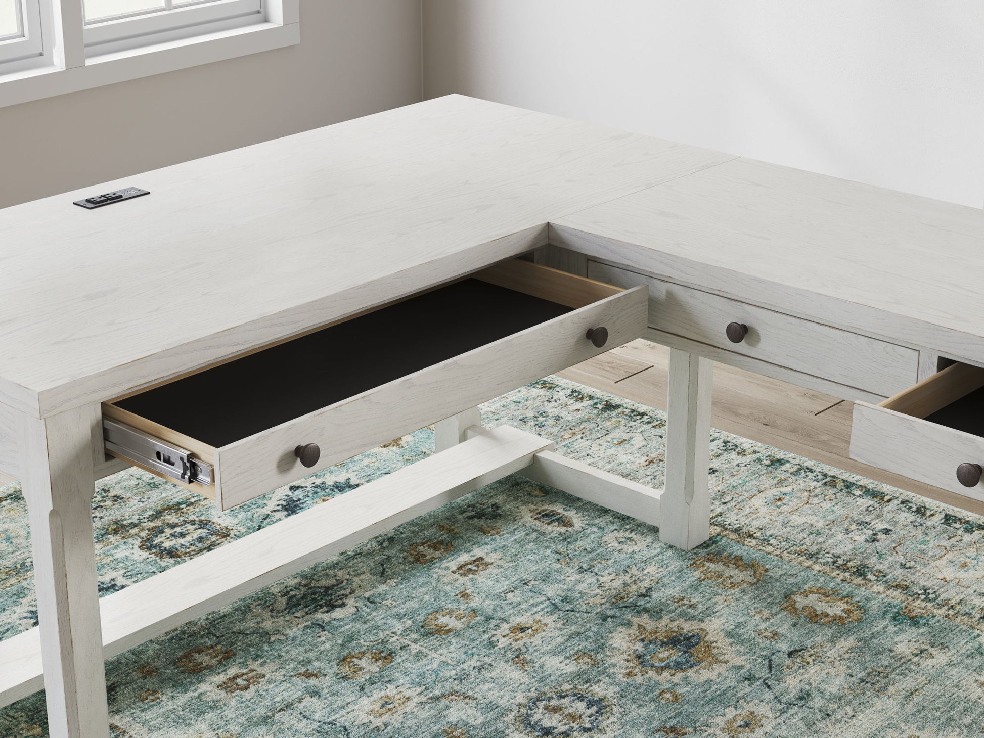 Robbinsdale - Home Office Desk - Hornell Furniture Outlet