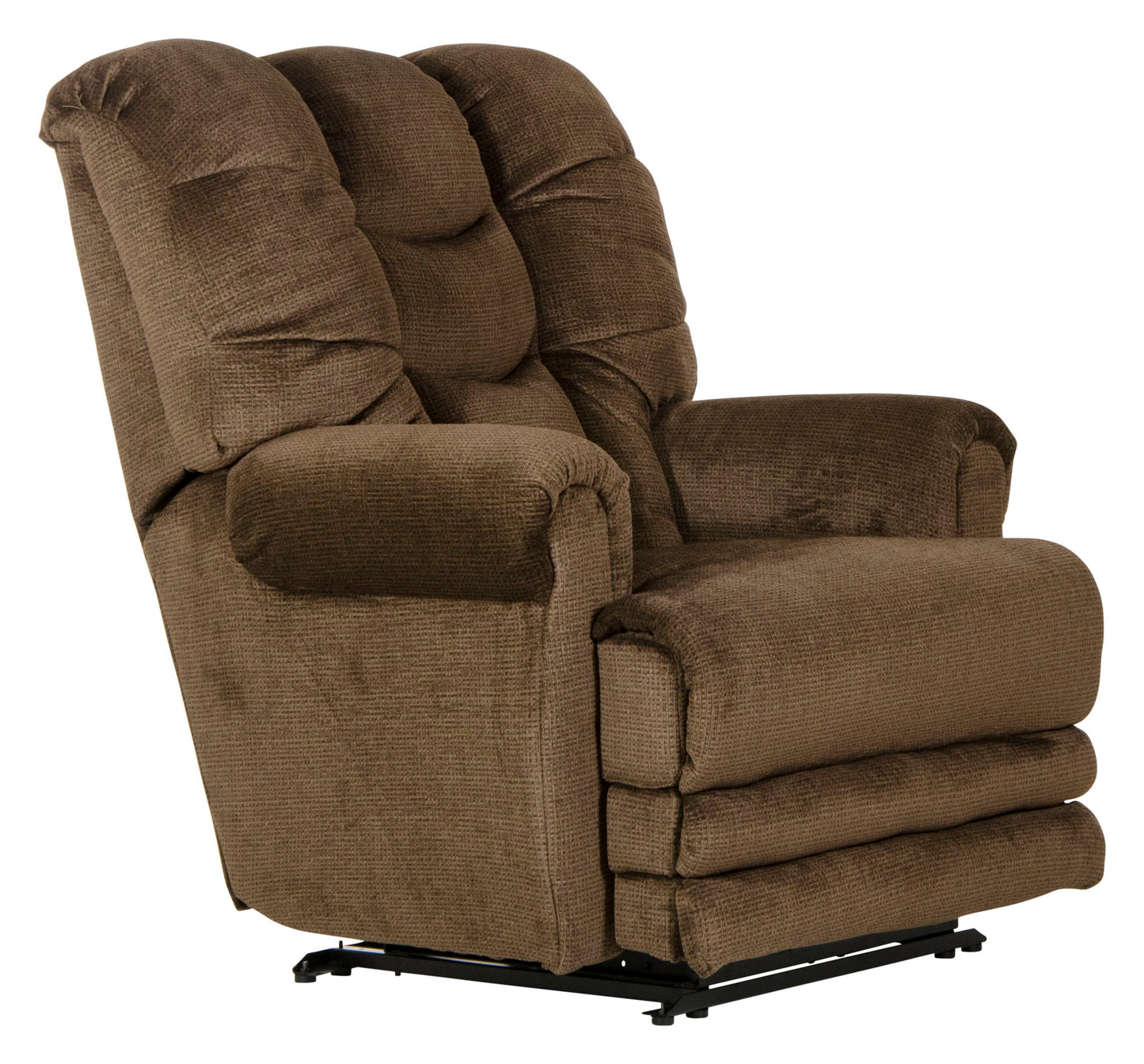 Malone - Power Lay Flat Recliner With Extended Ottoman - Hornell Furniture Outlet