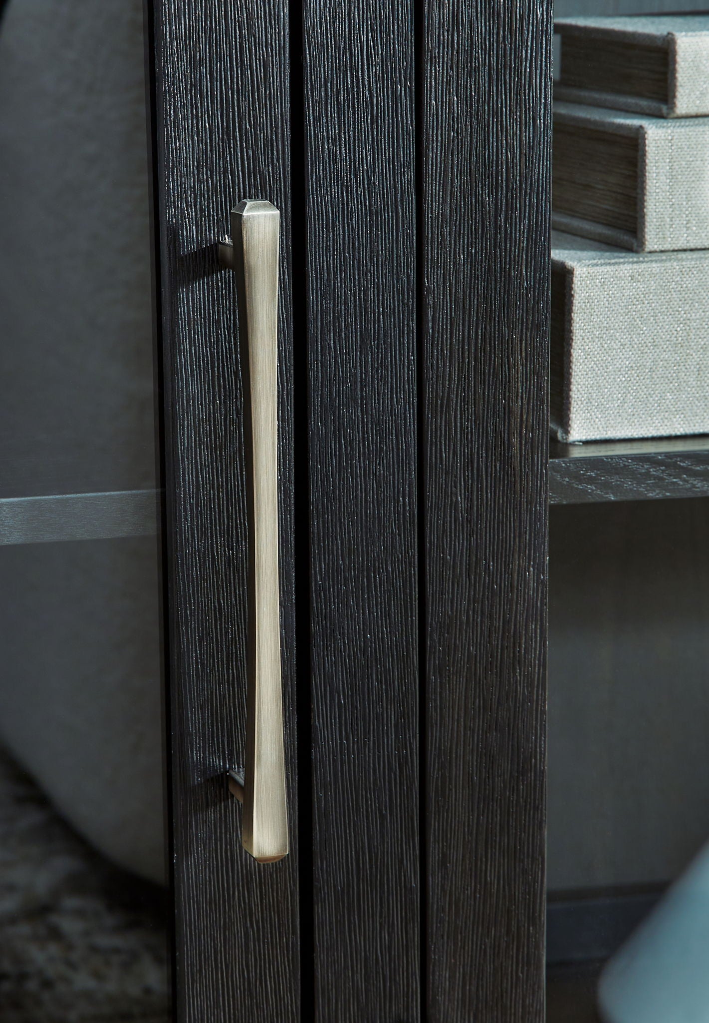 Rowanbeck - Black - Dining Room Server - Hornell Furniture Outlet