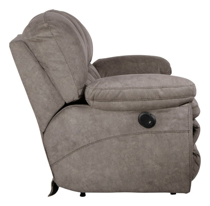 Reyes - Power Lay Flat Reclining Sofa - Hornell Furniture Outlet