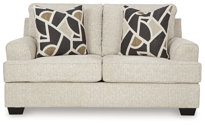 Heartcort - Quartz - Loveseat - Hornell Furniture Outlet
