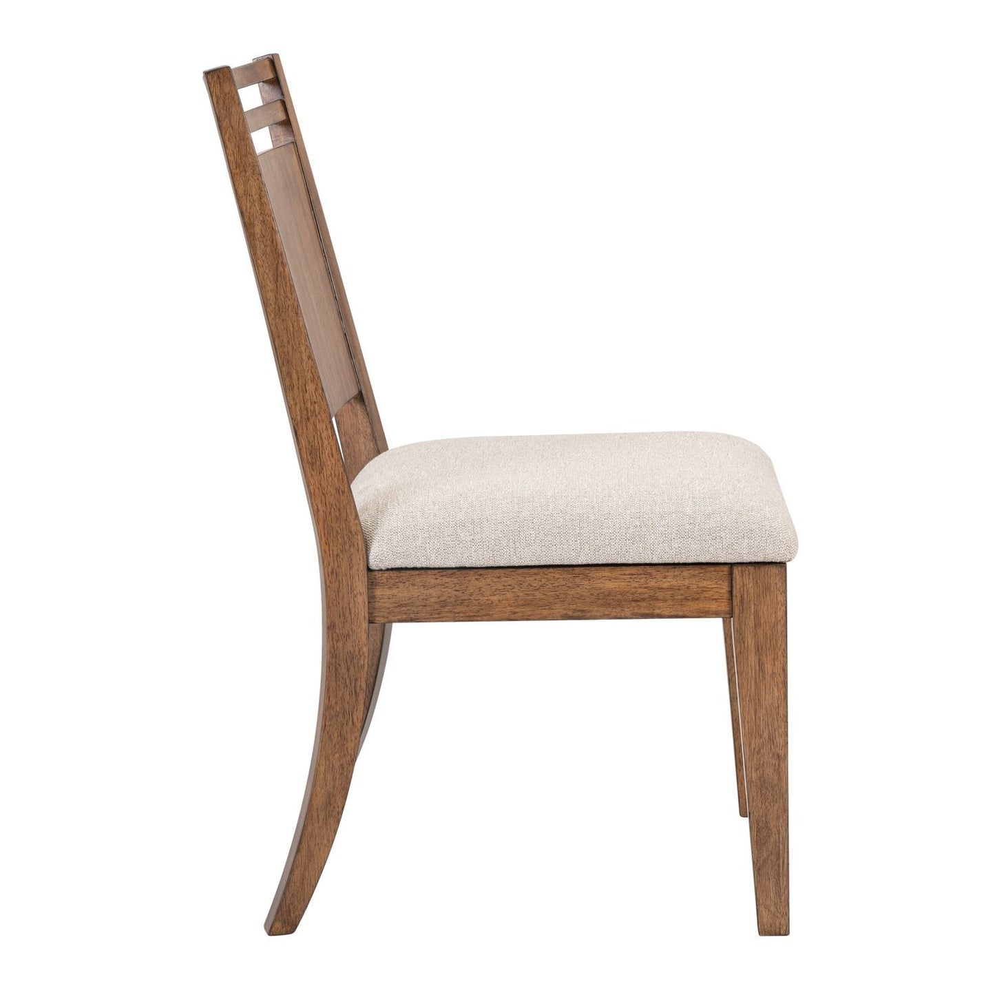 Shaker Lakes - Panel Back Side Chair (RTA) - Harvest Brown - Hornell Furniture Outlet