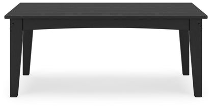 Hyland Wave - Rectangular Cocktail Table - Hornell Furniture Outlet
