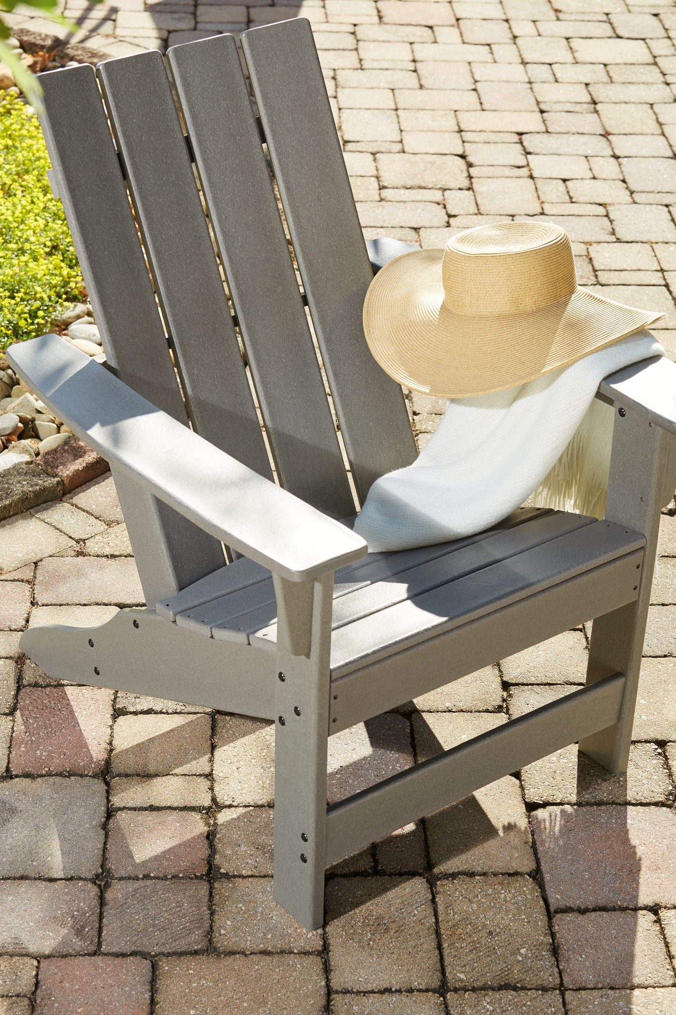 Visola - Gray - Adirondack Chair - Hornell Furniture Outlet
