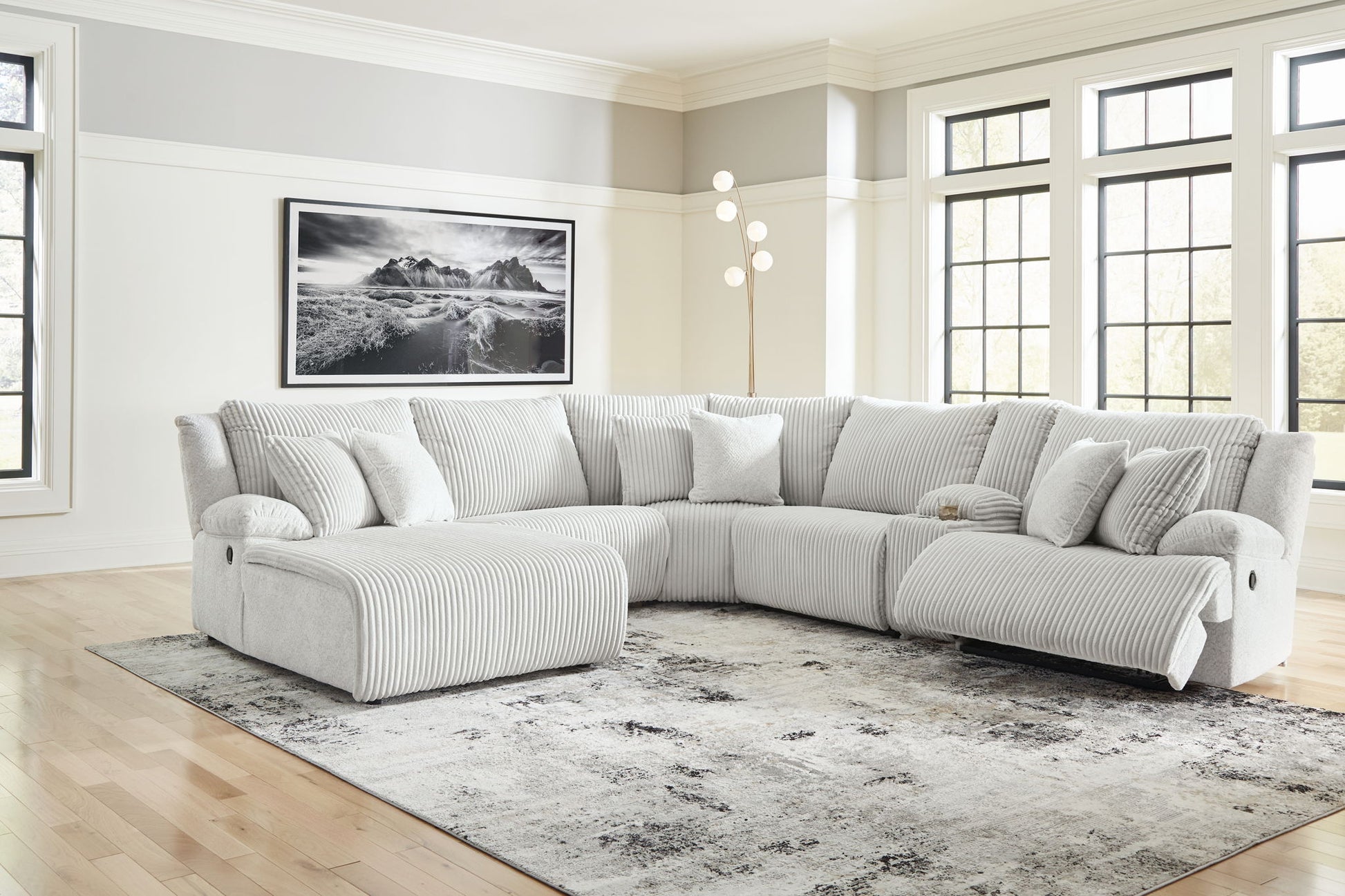 Top Tier - Reclining Sectional - Hornell Furniture Outlet