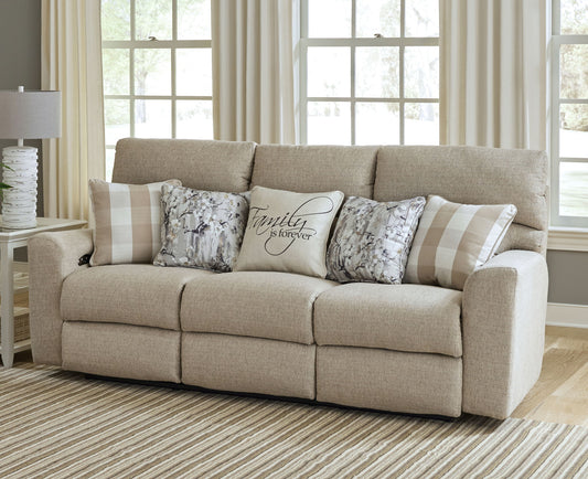 Searsport - Power Headrest Reclining Sofa - Hornell Furniture Outlet