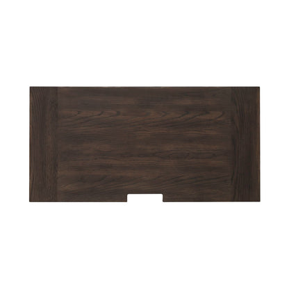 Paradise Valley - 2 Door Bedside Chest With Charging Station - Dark Brown - Hornell Furniture Outlet