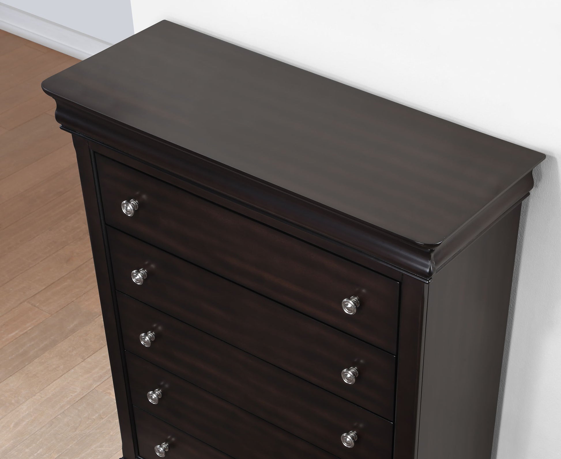 Dominique - Chest - Dark Brown - Hornell Furniture Outlet