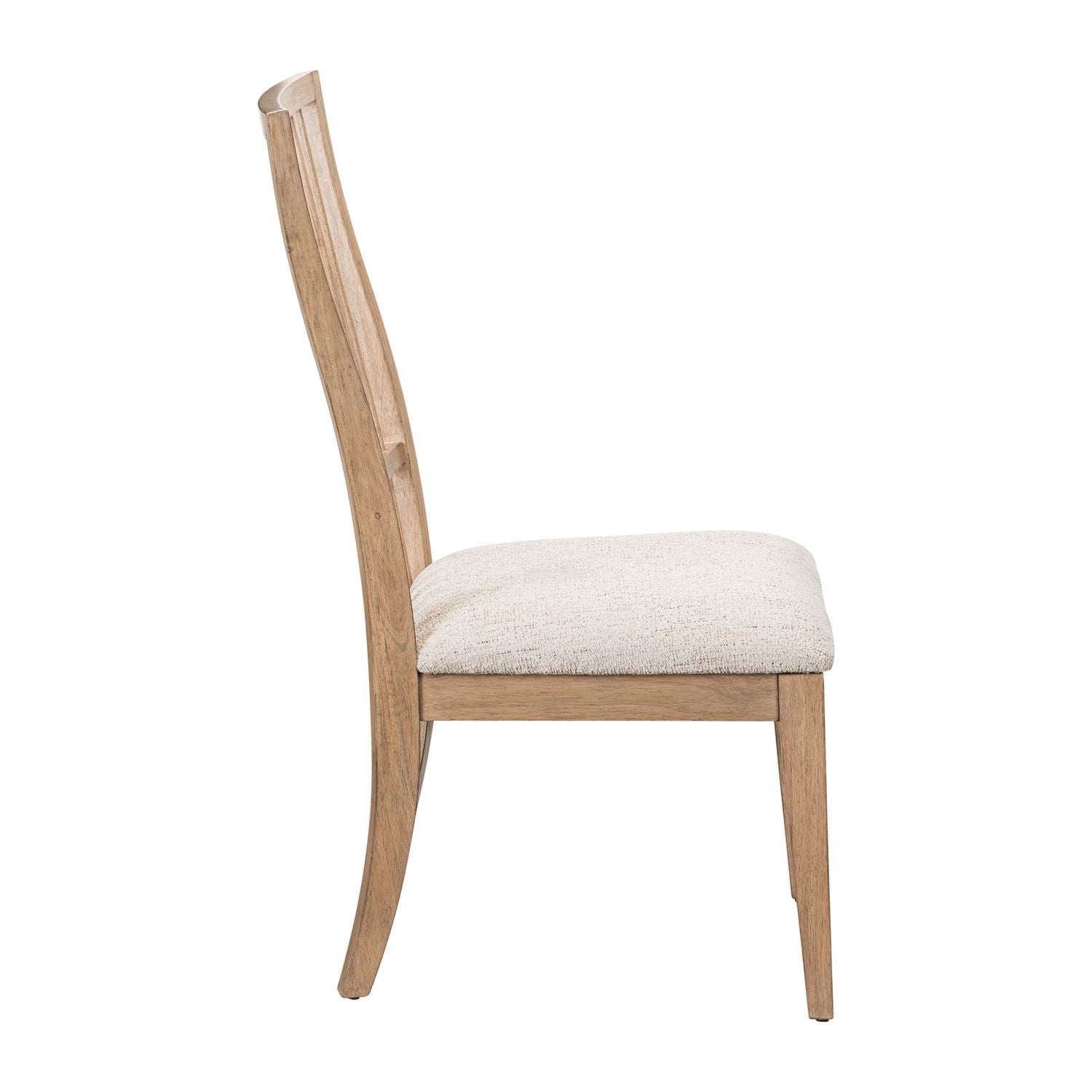 Haven Hills - Spindle Back Side Chair (RTA) - Camel Beige - Hornell Furniture Outlet