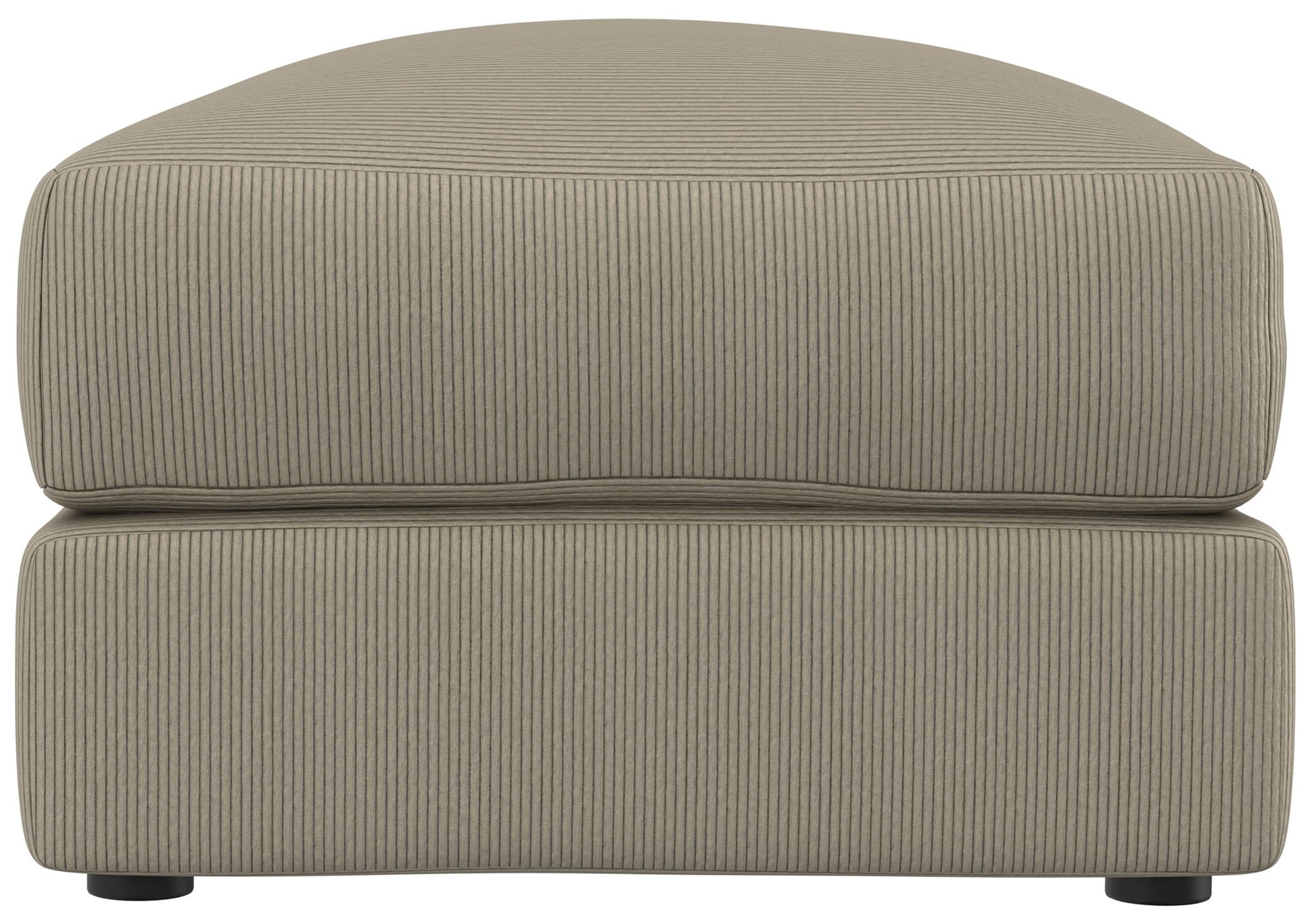 Ezra - Ottoman - Twine - Hornell Furniture Outlet