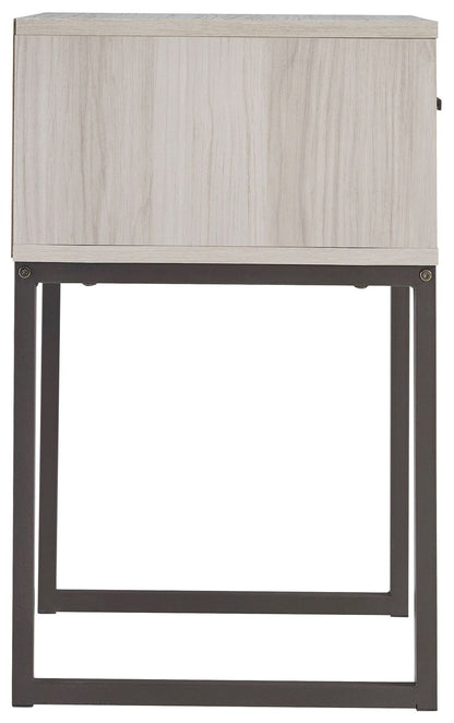 Socalle - One Drawer Night Stand - Hornell Furniture Outlet