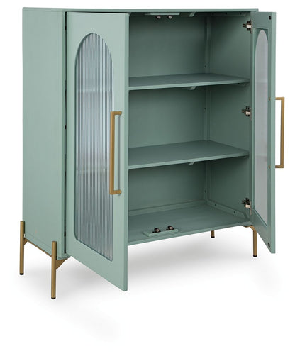 Adwen - Light Green - Accent Cabinet - Hornell Furniture Outlet