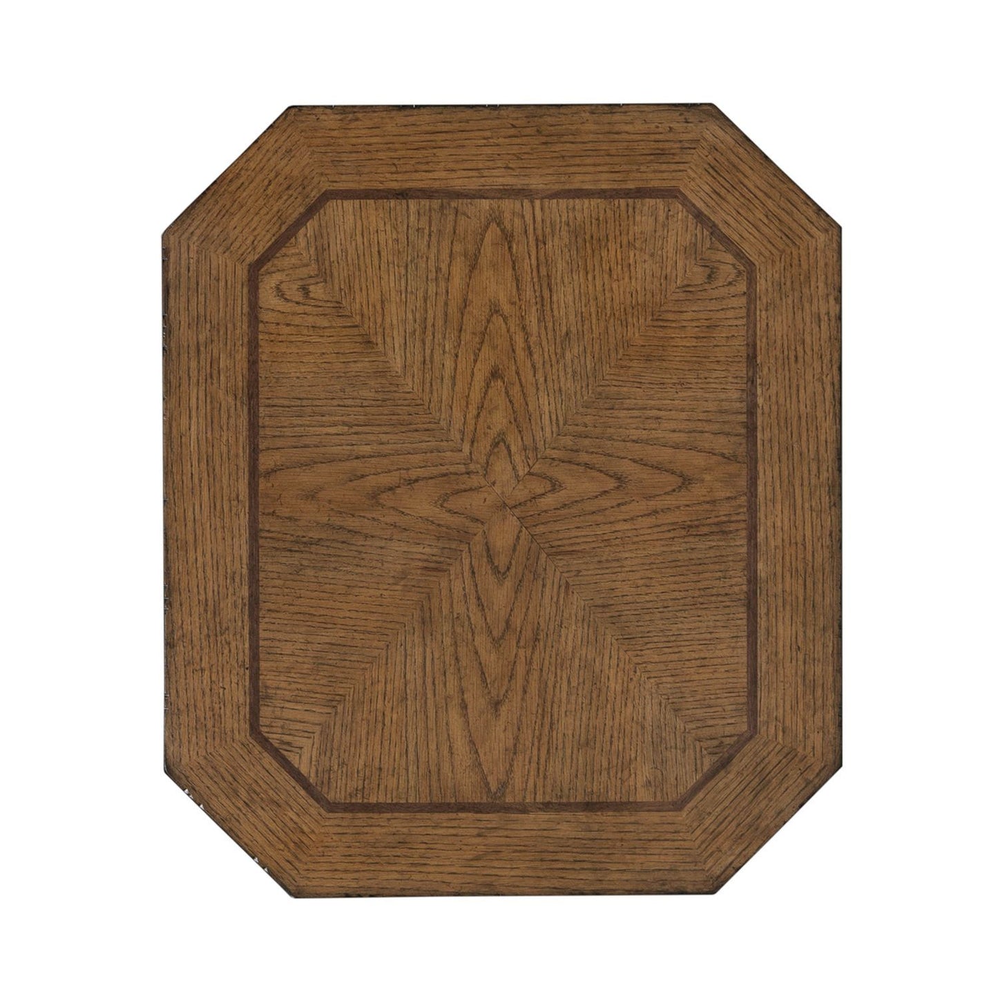 Carolina Park - Octagonal End Table - Brown - Hornell Furniture Outlet