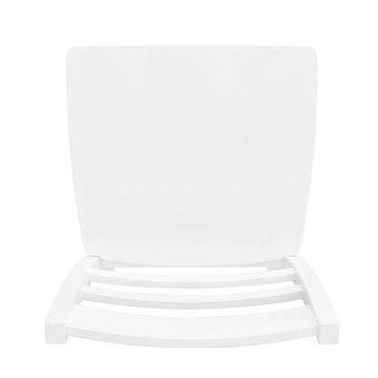 Landale - Ladderback Side Chair (RTA) - White - Hornell Furniture Outlet