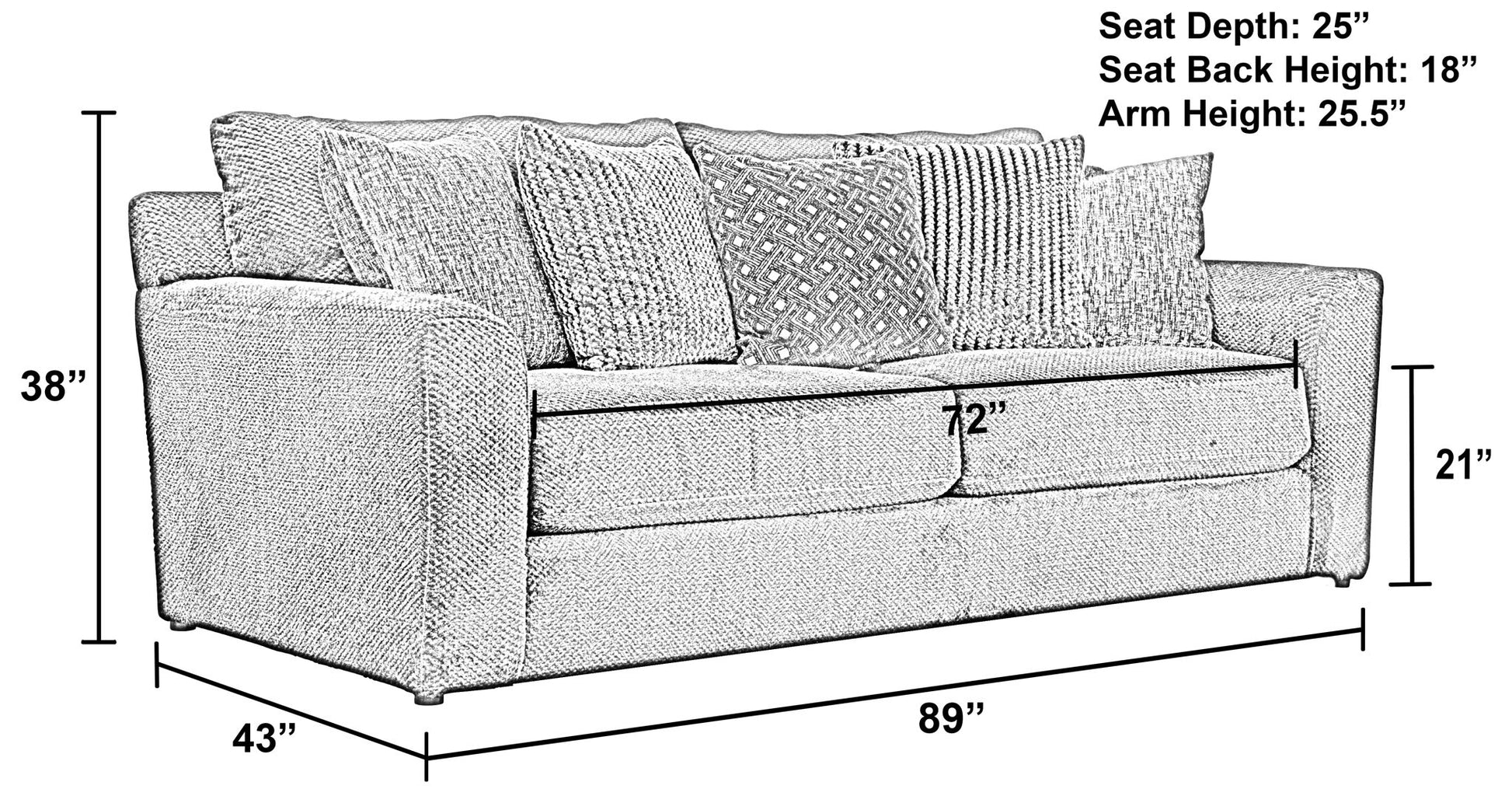 Midwood - Queen Sleeper - Hornell Furniture Outlet