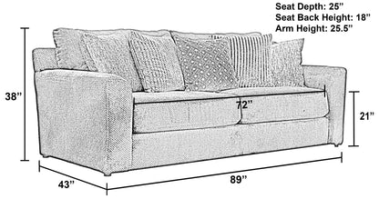 Midwood - Queen Sleeper - Hornell Furniture Outlet