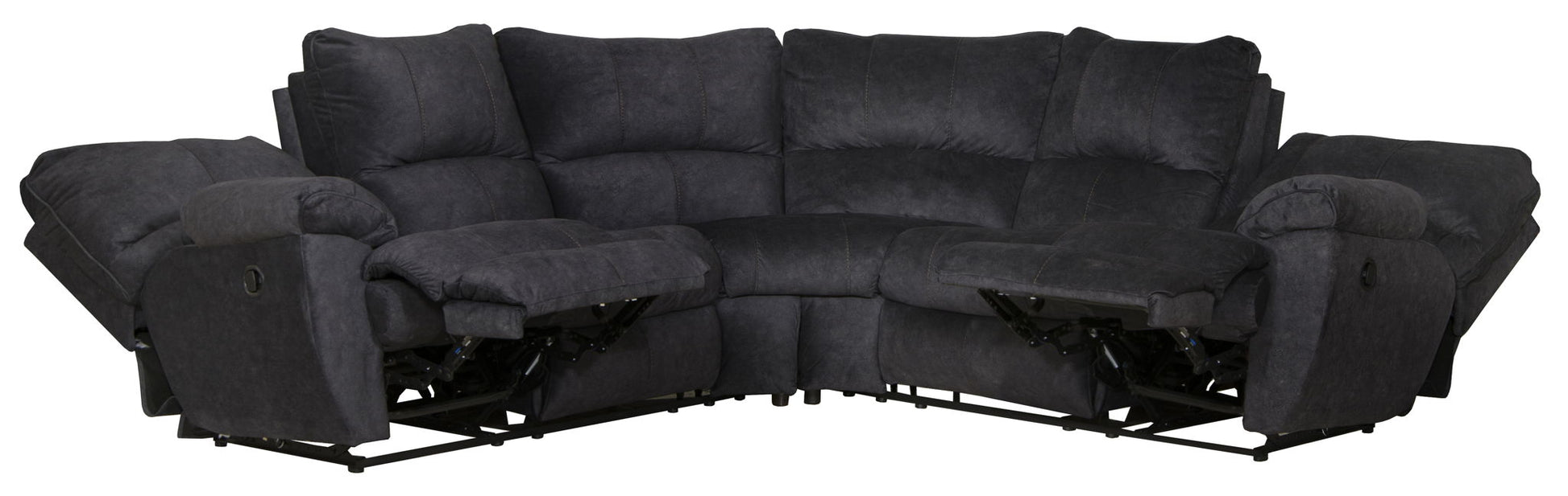 Shane - 2 Piece Reclining Sectional - Hornell Furniture Outlet