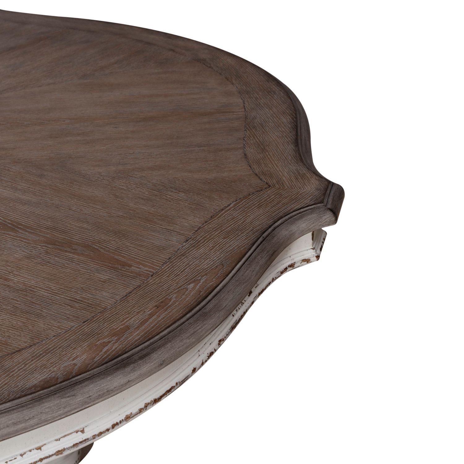 Magnolia Manor - Round Table - White - Hornell Furniture Outlet