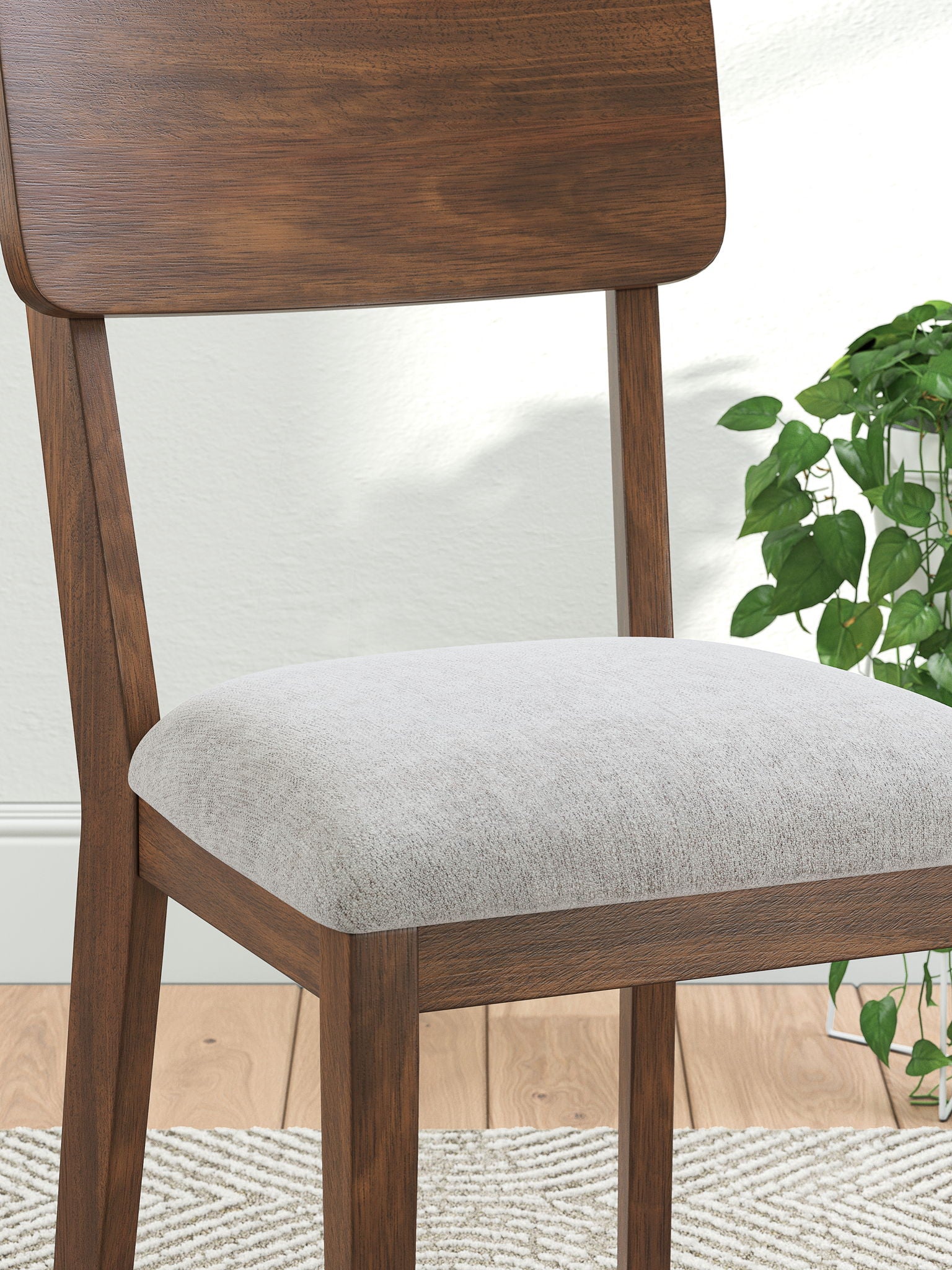 Tameride - Dining Upholstered Side Chair (Set of 2) - Brown - Hornell Furniture Outlet
