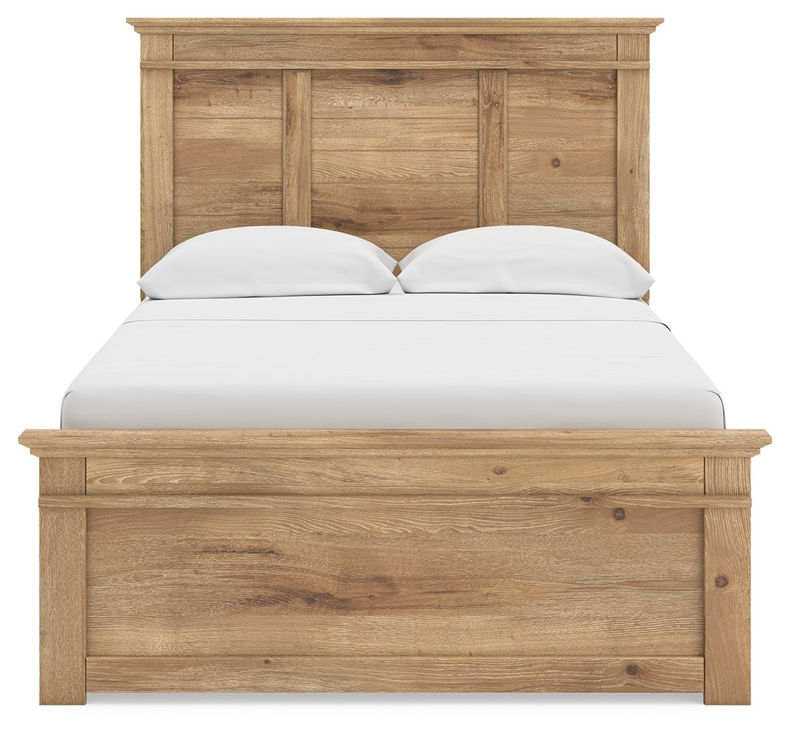 Makidern - Panel Storage Bed With 2 Under Bed Storage Units - Hornell Furniture Outlet