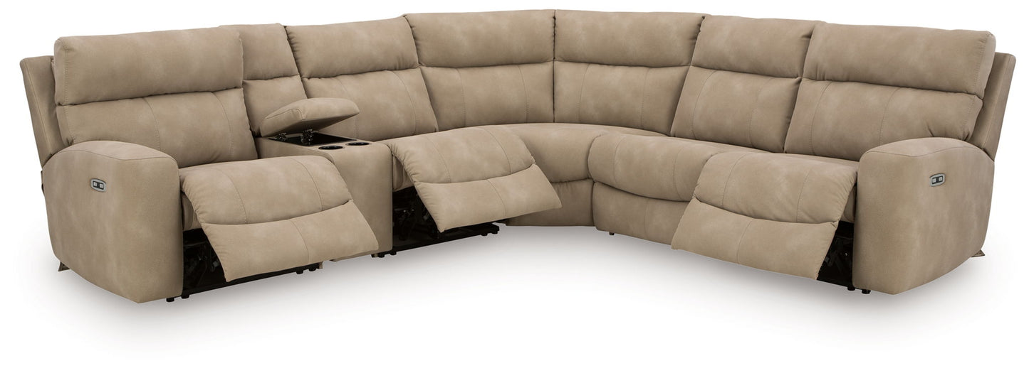 Next - Gen Durapella - Power Reclining Sectional Set - Hornell Furniture Outlet