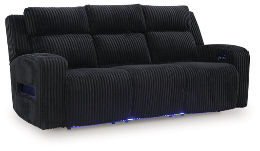 Forest Lake - Power Reclining Sofa With Adj Headrest - Hornell Furniture Outlet