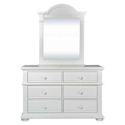 Summer House - Panel Bed, Dresser & Mirror - Hornell Furniture Outlet