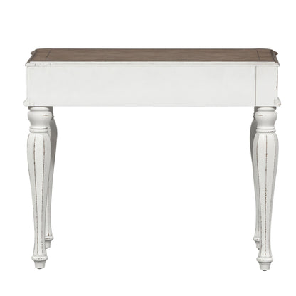 Magnolia Manor - Accent Vanity Desk/Nightstand - White - Hornell Furniture Outlet