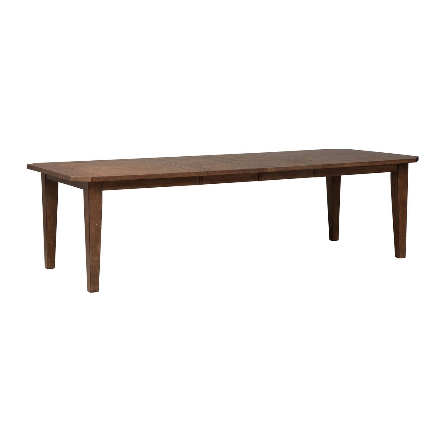 Hearthstone Ridge - 6 Piece Rectangular Table Set (Upholstered Chairs) - Dark Brown - Hornell Furniture Outlet