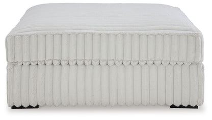 Stupendous - Alloy - Oversized Accent Ottoman - Hornell Furniture Outlet