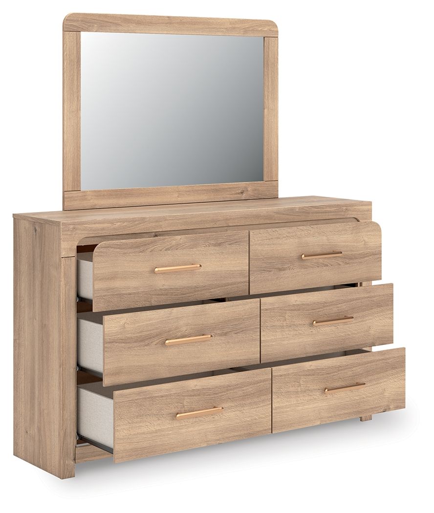 Kinlanni - Six Drawer Dresser - Hornell Furniture Outlet
