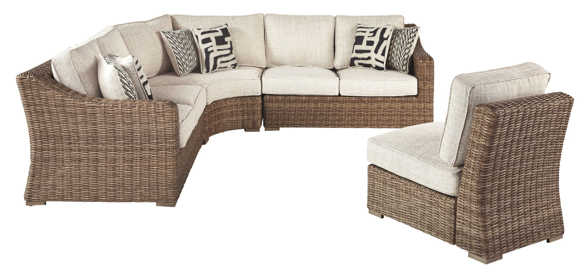 Beachcroft - Sectional Lounge Set - Hornell Furniture Outlet
