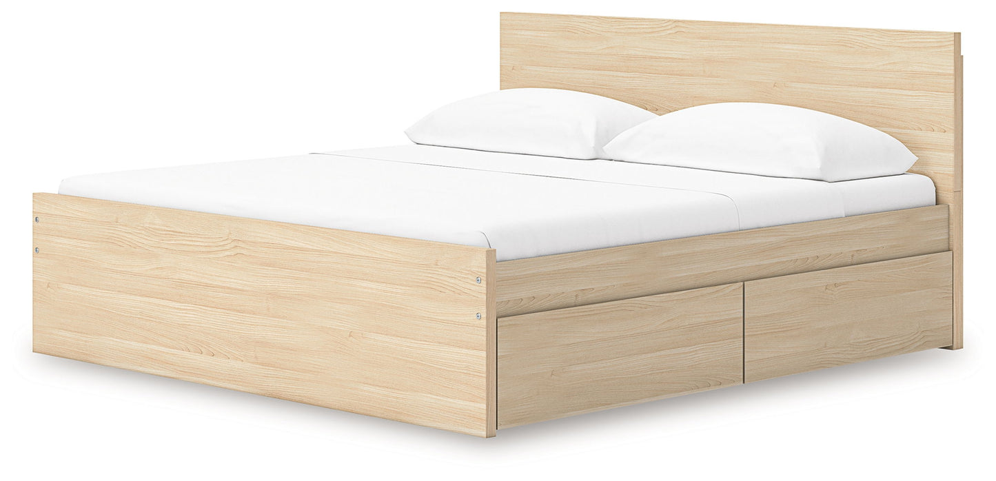 Onita - Panel Platform Bed - Hornell Furniture Outlet