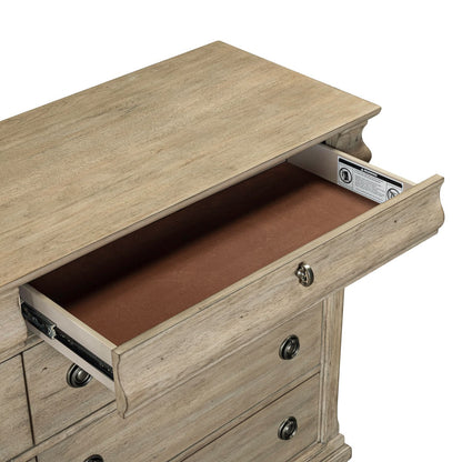 Rustic Traditions - 8 Drawer Dresser - Hornell Furniture Outlet