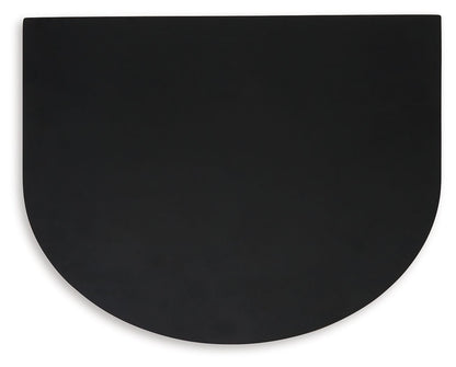 Ladgate - Black / Natural - Accent Table - Hornell Furniture Outlet