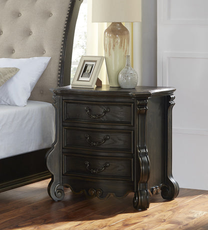 Rhapsody - 5 Piece King Bedroom Set - Dark Brown - Hornell Furniture Outlet