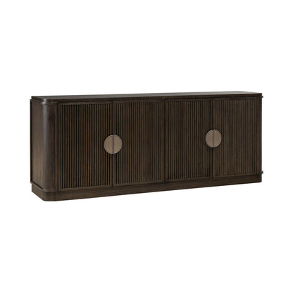City View - 82" TV Console - Coffee Bean - Hornell Furniture Outlet