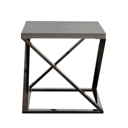 Aegean - End Table - Gray - Hornell Furniture Outlet