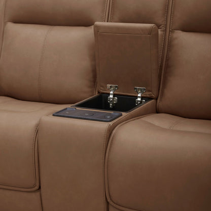 Cora - Loveseat With Console P3 & ZG - Hornell Furniture Outlet