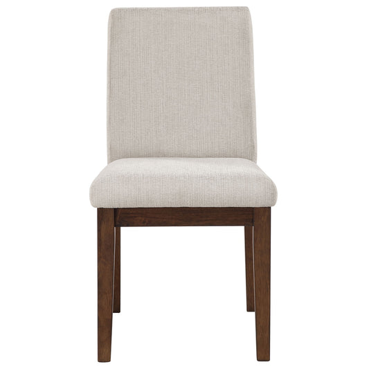 Canton - Upholstered Side Chair (Set of 2) - Brown - Hornell Furniture Outlet
