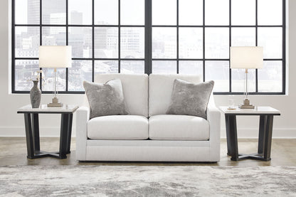 Maitelynn - Chalk - Loveseat - Hornell Furniture Outlet